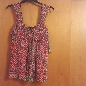 Nine West Empire waist top SZ 14 NWT